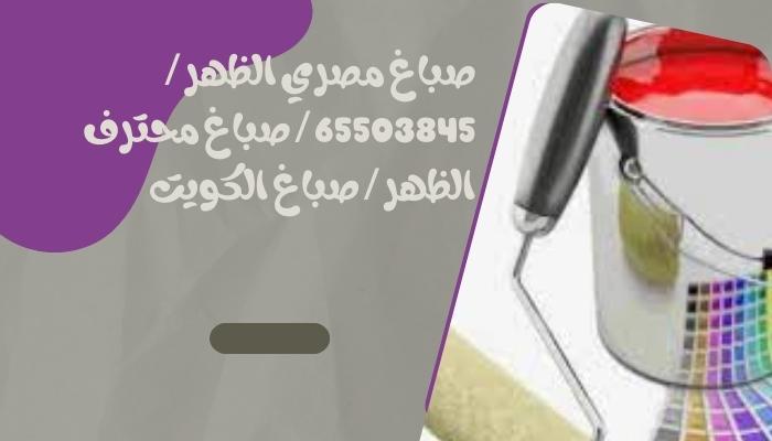 صباغ مصري الظهر / 65503845 / صباغ محترف الظهر / صباغ الكويت