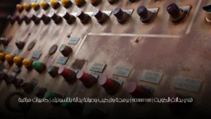 فني بدالات الكويت | 60388186 | برمجة وتركيب وصيانة بدالة باناسونيك | كاميرات مراقبة